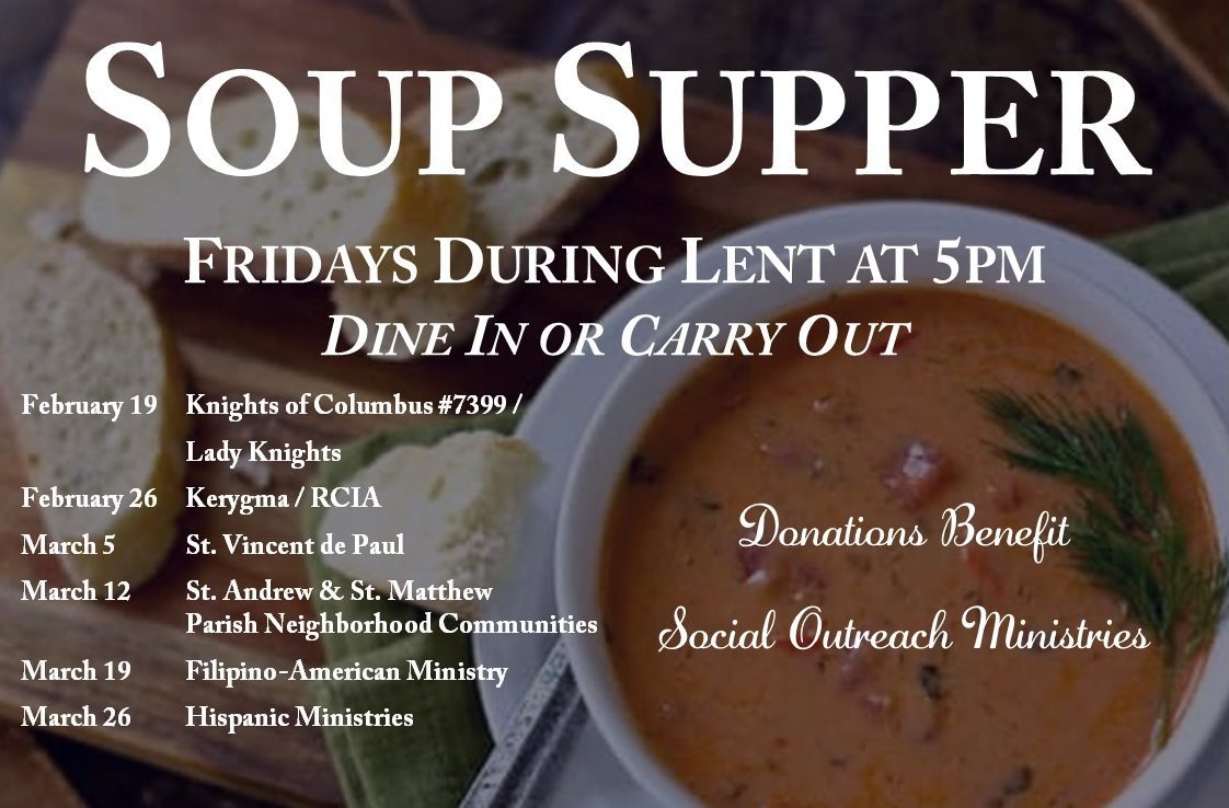Soup Suppers St. Catherine of Siena